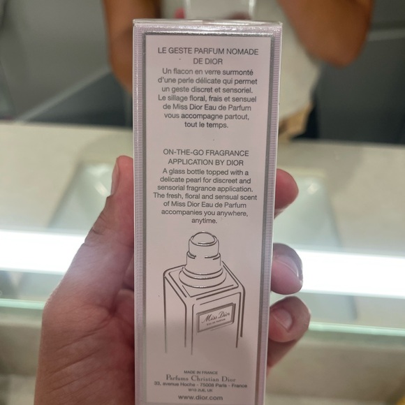 Dior Miss Dior Eau de Parfum Roller-Pearl - Silver and White - Picture 2 of 7